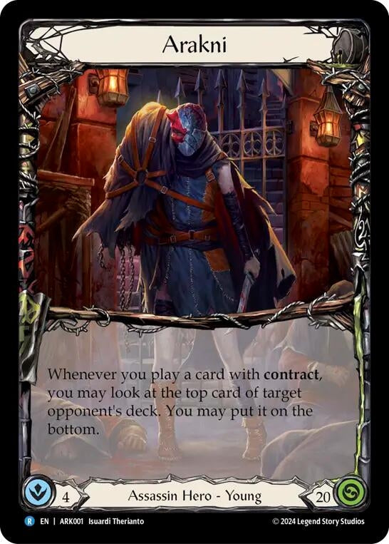 Image for Arakni (ARK001) - Flesh and Blood TCG