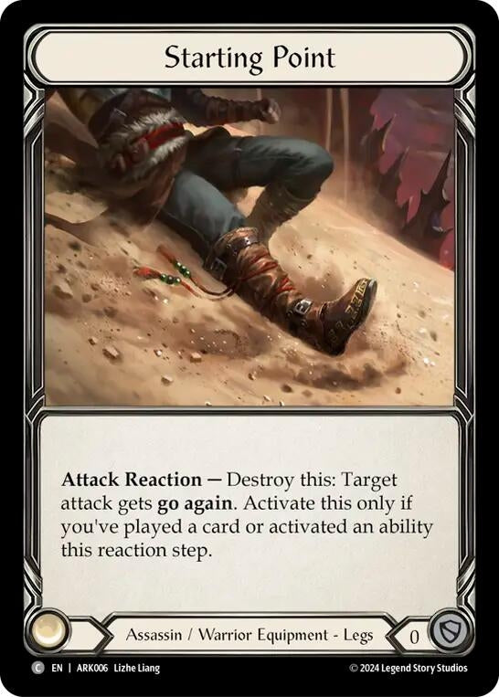 Image for Starting Point (ARK006) - Flesh and Blood TCG