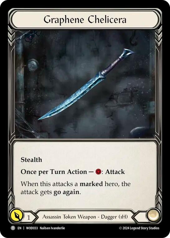 Image for Graphene Chelicera // Marked (WOD033 // WOD034) - Flesh and Blood TCG
