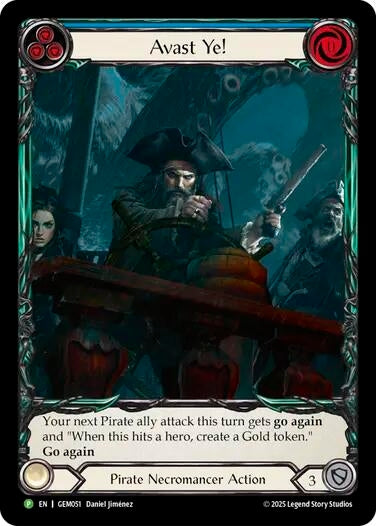 Image for Avast Ye! (GEM051) - Flesh and Blood TCG