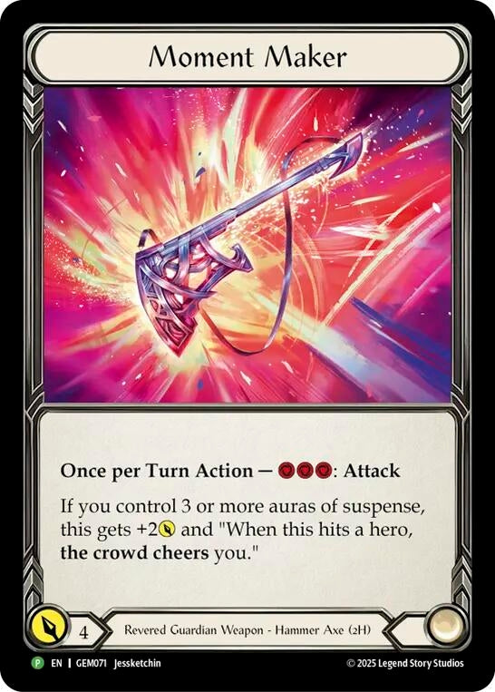 Image for Moment Maker (GEM071) - Flesh and Blood TCG
