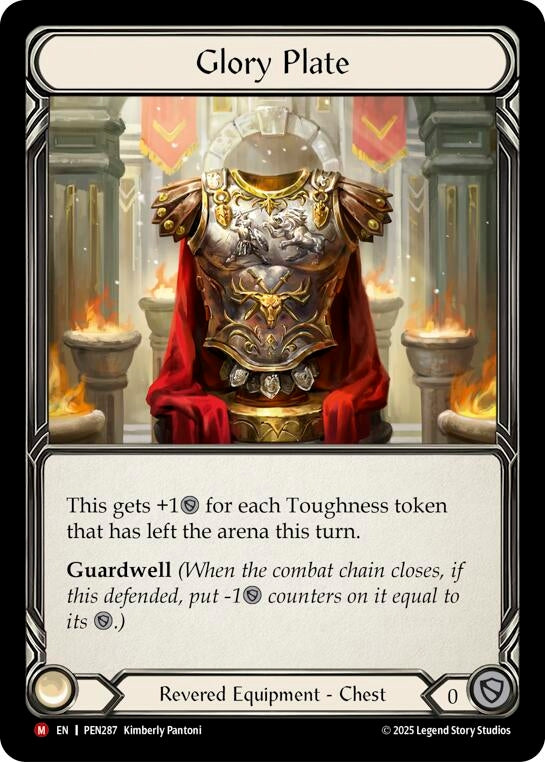Image for Glory Plate (PEN287) - Flesh and Blood TCG