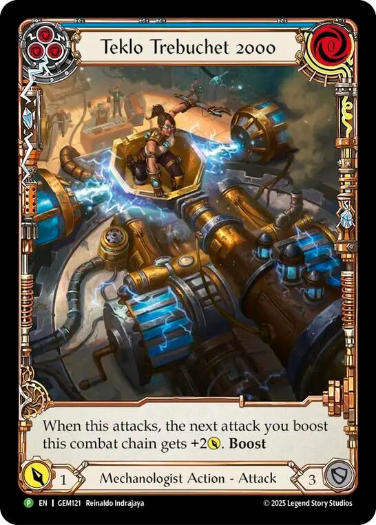 Image for Teklo Trebuchet 2000 (GEM121) - Flesh and Blood TCG