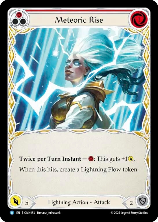 Image for Meteoric Rise (OMN153) - Flesh and Blood TCG