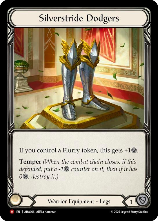 Image for Silverstride Dodgers (AHA006) (Rainbow Foil) (AHA) - Flesh and Blood TCG