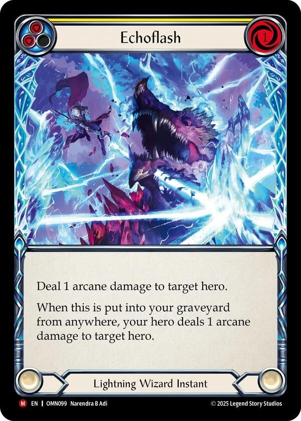 Image for Echoflash (OMN099) - Flesh and Blood TCG