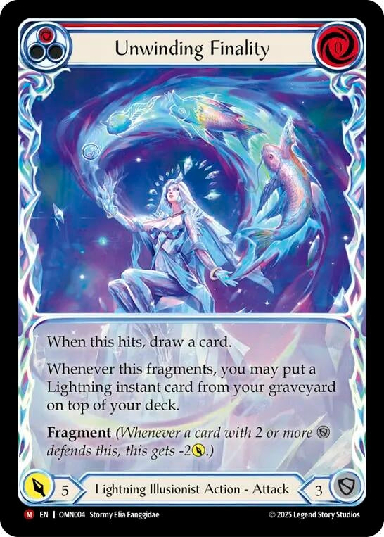 Image for Unwinding Finality (Extended Art) (OMN004) - Flesh and Blood TCG