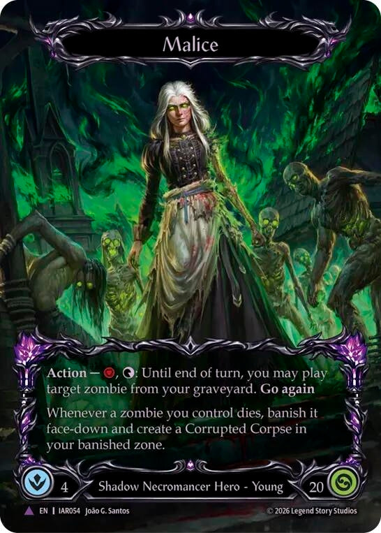 Image for Malice (Marvel) (IAR054) (Cold Foil) (IAR) - Flesh and Blood TCG