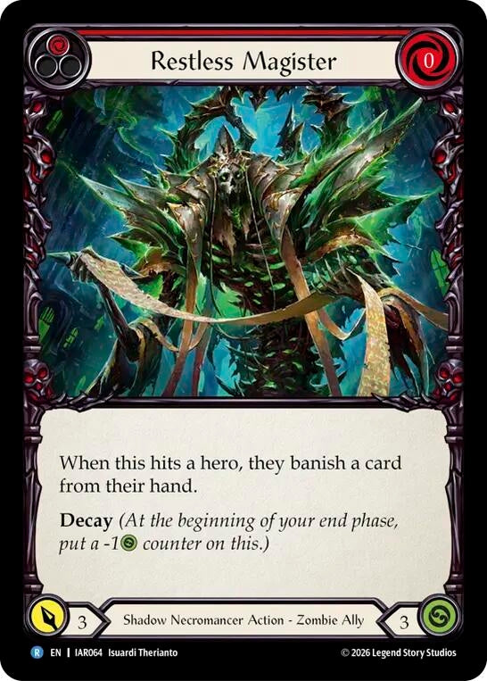 Image for Restless Magister (IAR064) (IAR) - Flesh and Blood TCG