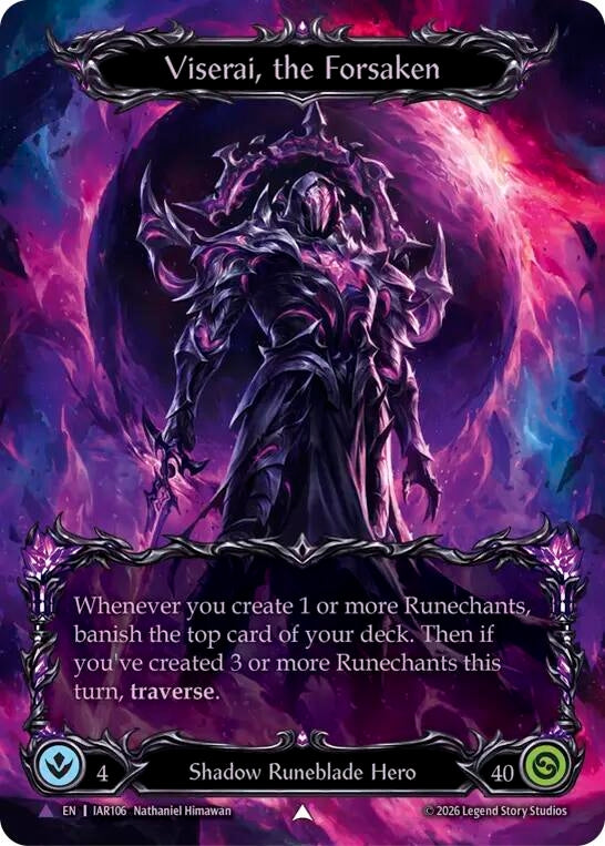 Image for Viserai, the Forsaken // Viserai, Usurper (Marvel) (IAR106) (Cold Foil) (IAR) - Flesh and Blood TCG
