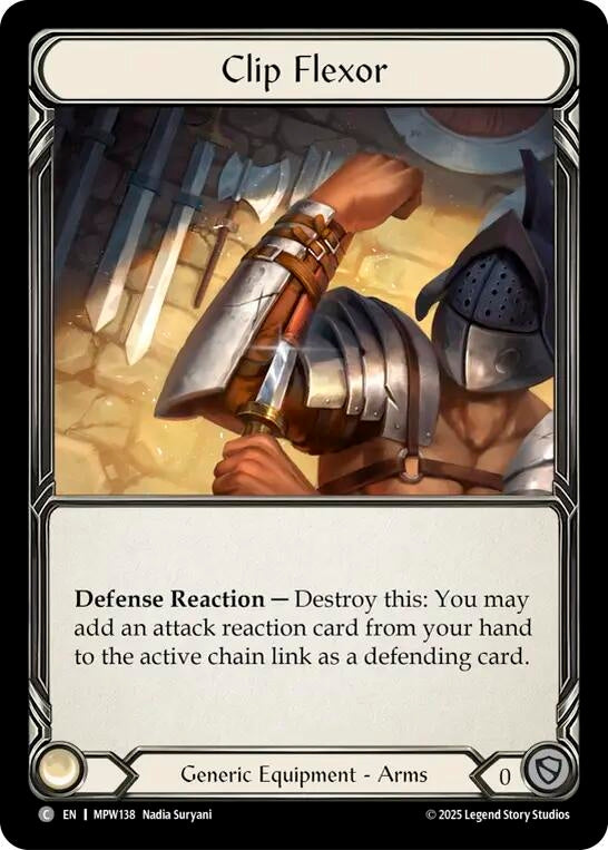 Image for Clip Flexor (MPW138) (Cold Foil) (MPW) - Flesh and Blood TCG
