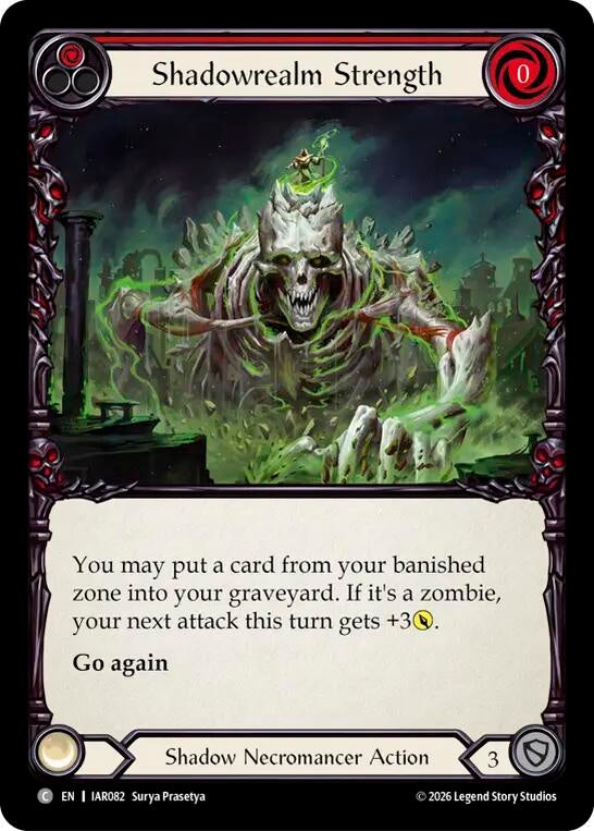 Image for Shadowrealm Strength (IAR082) (IAR) - Flesh and Blood TCG