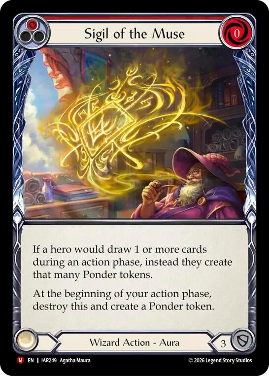 Image for Sigil of the Muse (IAR249) (IAR) - Flesh and Blood TCG