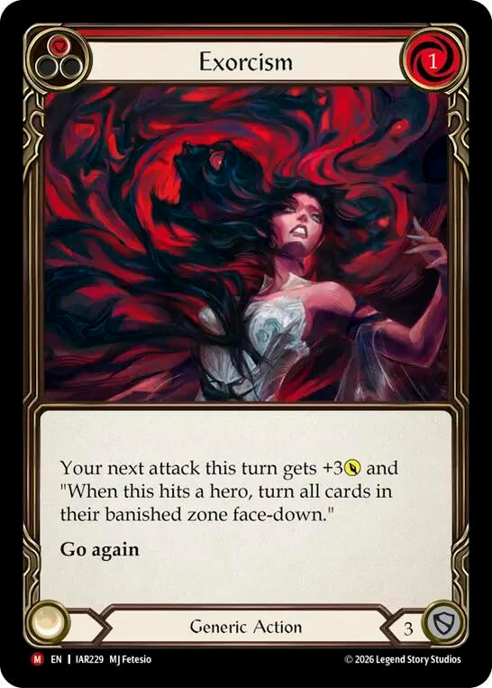 Image for Exorcism (IAR229) (IAR) - Flesh and Blood TCG