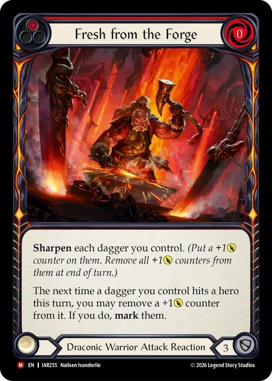 Image for Fresh from the Forge (IAR255) (IAR) - Flesh and Blood TCG
