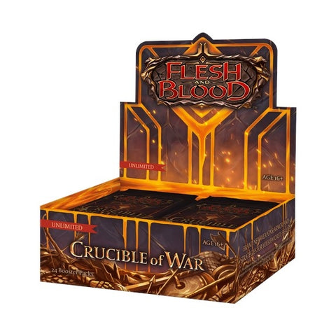 Image for Crucible of War Booster Box [Unlimited Edition] - Flesh and Blood TCG