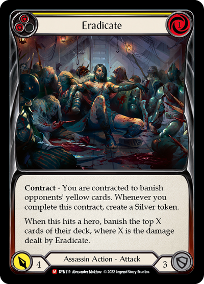 Eradicate [DYN119] (Dynasty)  Rainbow Foil
