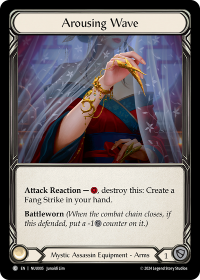 Arousing Wave [NUU005] (Part the Mistveil Nuu Blitz Deck)