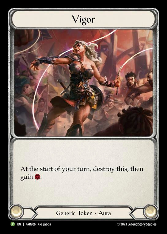 Vigor [FAB206] (Promo)  Cold Foil