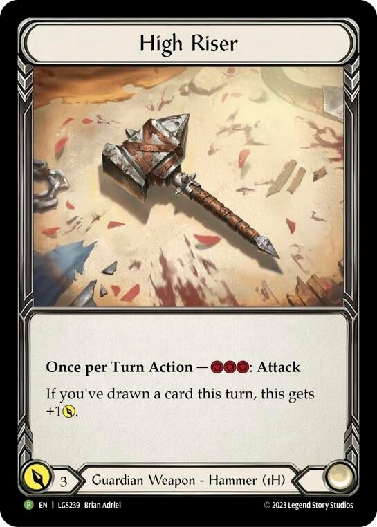 High Riser [LGS239] (Promo)  Rainbow Foil