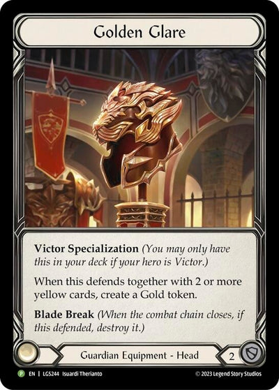 Golden Glare [LGS244] (Promo)  Cold Foil