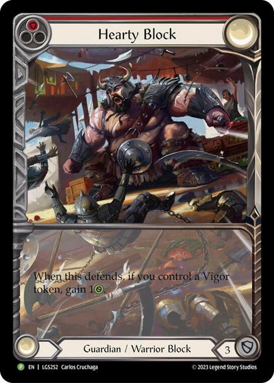 Hearty Block [LGS252] (Promo)  Rainbow Foil