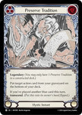 Preserve Tradition [MST099] (Part the Mistveil)