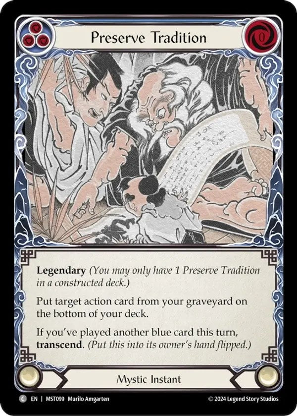 Preserve Tradition [MST099] (Part the Mistveil)