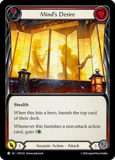 Mind's Desire (Red) [MST124] (Part the Mistveil)