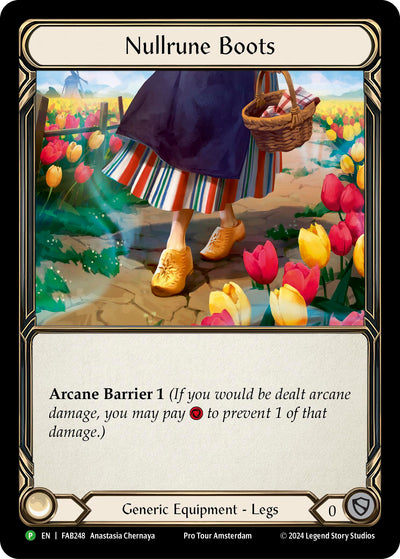 Nullrune Boots [FAB248] (Promo)  Rainbow Foil
