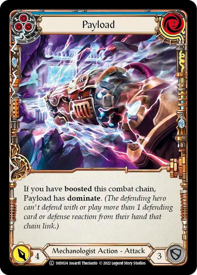Payload (Blue) [1HD024] (History Pack 1 Dash Blitz Deck)