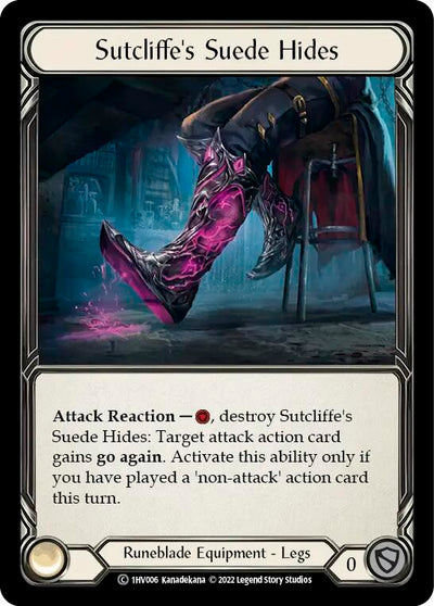 Sutcliffe's Suede Hides [1HV006] (Historic Pack 1 Blitz Deck Viserai)