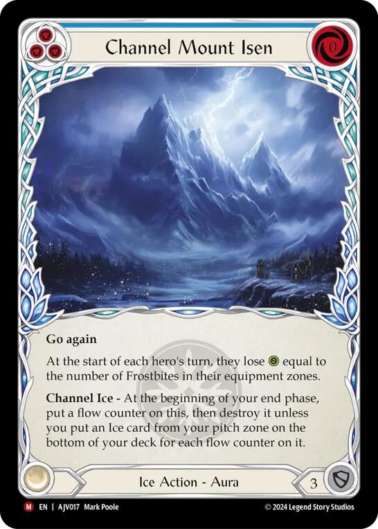 Channel Mount Isen [AJV017] (Armory Deck: Jarl Vetreidi) Rainbow Foil