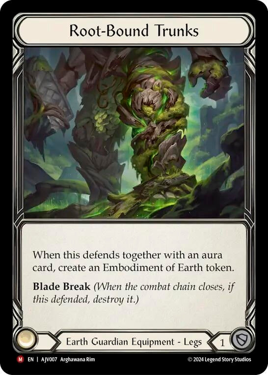Root-Bound Trunks [AJV007] (Armory Deck: Jarl Vetreidi)  Rainbow Foil