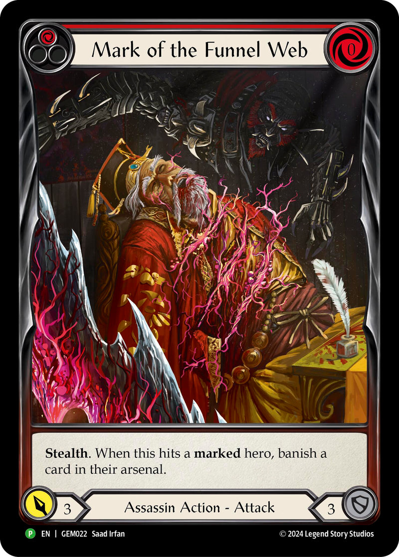 Mark of the Funnel Web (Red) [GEM022] (GEM Pack 1)