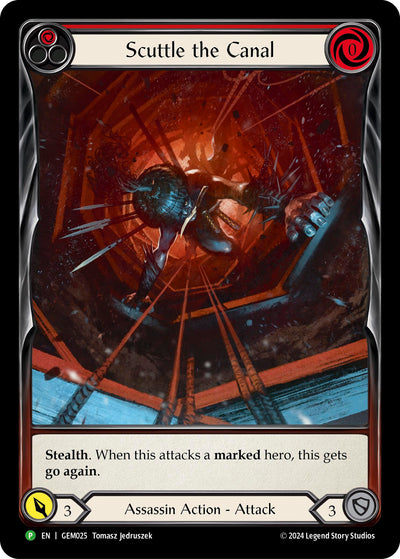 Scuttle the Canal (Red) [GEM025] (GEM Pack 1)