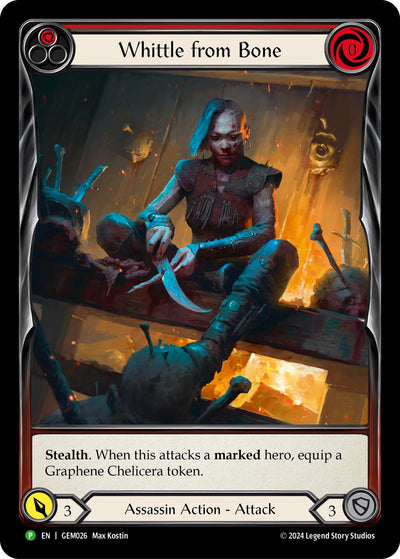 Whittle from Bone (Red) [GEM026] (GEM Pack 1)