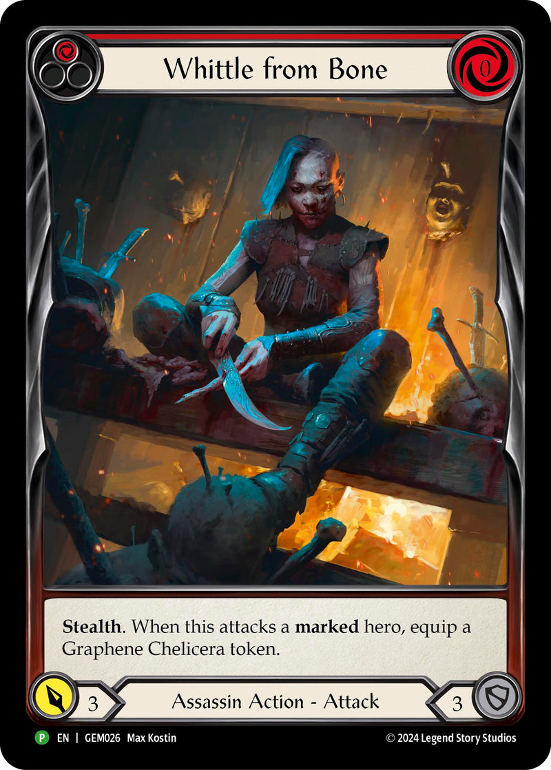 Whittle from Bone (Red) [GEM026] (GEM Pack 1)