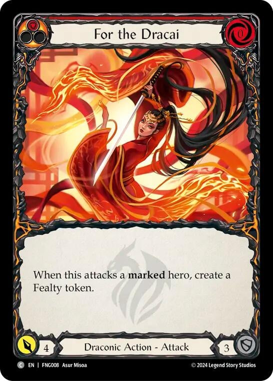 Image for For the Dracai (FNG008) - Flesh and Blood TCG