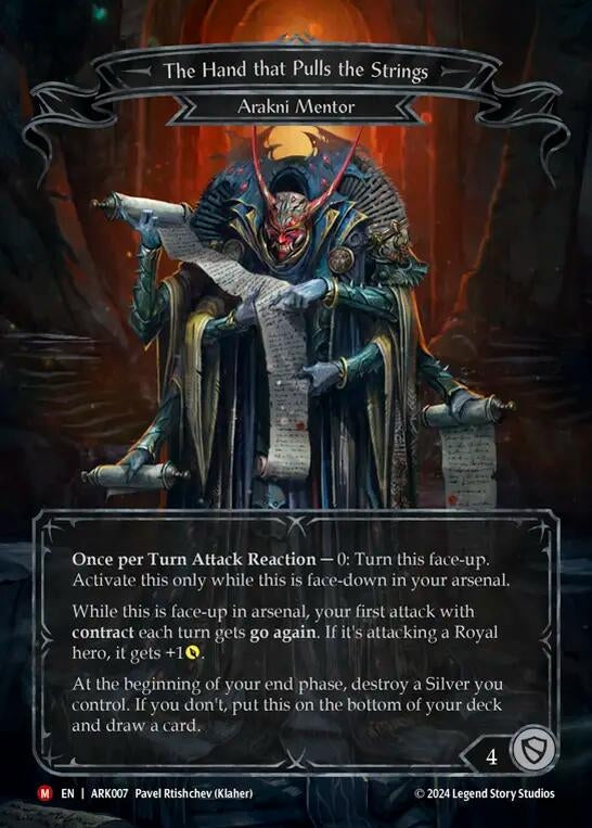 Image for The Hand that Pulls the Strings (ARK007) - Flesh and Blood TCG