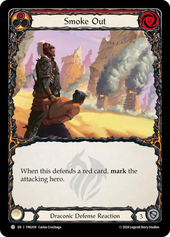 Image for Smoke Out (Red) (FNG018) - Flesh and Blood TCG