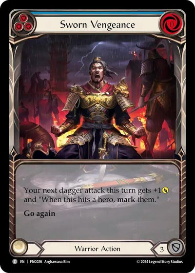 Sworn Vengeance (Blue) (Extended Art) (FNG026)