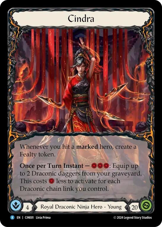 Image for Cindra (CIN001) - Flesh and Blood TCG