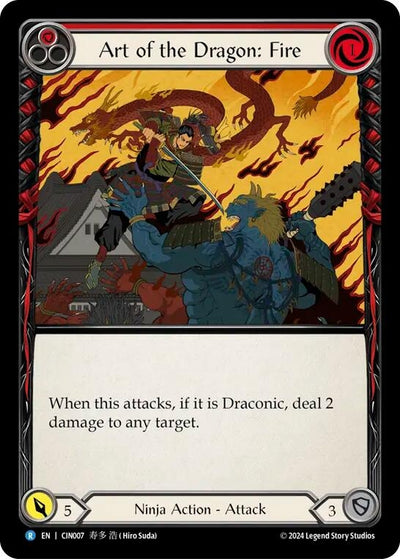 Art of the Dragon: Fire (CIN007)