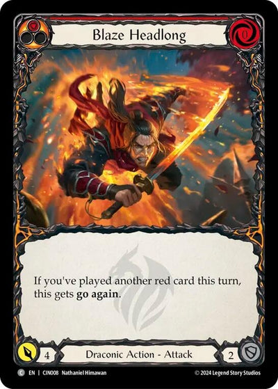 Blaze Headlong (Red) (CIN008)