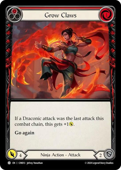 Grow Claws (Red) (CIN013)
