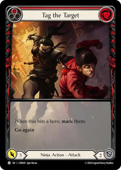 Tag the Target (Red) (Extended Art) (CIN020)
