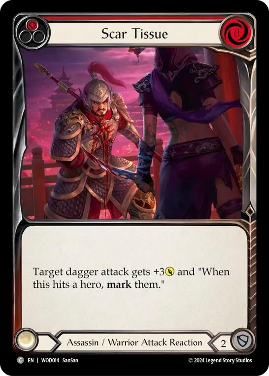 Image for Scar Tissue (Red) (WOD014) - Flesh and Blood TCG