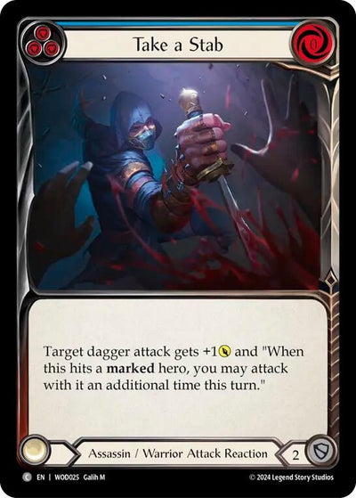 Take a Stab (Blue) (WOD025)
