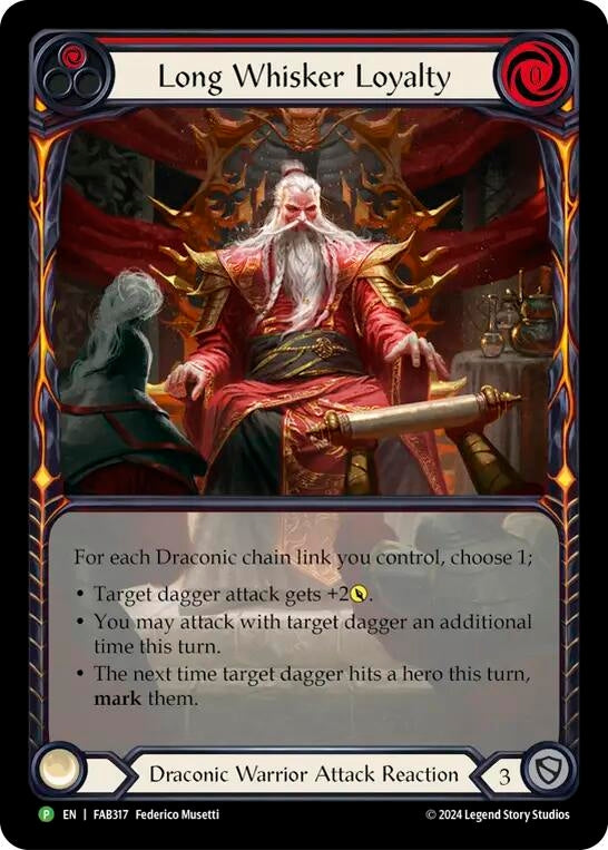 Long Whisker Loyalty [FAB317] (Promo)  Rainbow Foil